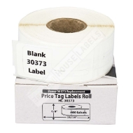 Picture of Dymo - 30373 Rat-tail Style Price Tag Labels (15 Rolls – Best Value)