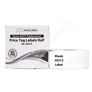 Picture of Dymo - 30373 Rat-tail Style Price Tag Labels (64 Rolls – Shipping Included)