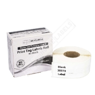 Picture of Dymo - 30373 Rat-tail Style Price Tag Labels (64 Rolls – Best Value)