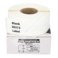 Picture of Dymo - 30373 Rat-tail Style Price Tag Labels (100 Rolls – Best Value)