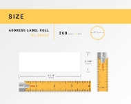 Picture of Dymo - 30320 Address Labels (72 Rolls - Best Value)