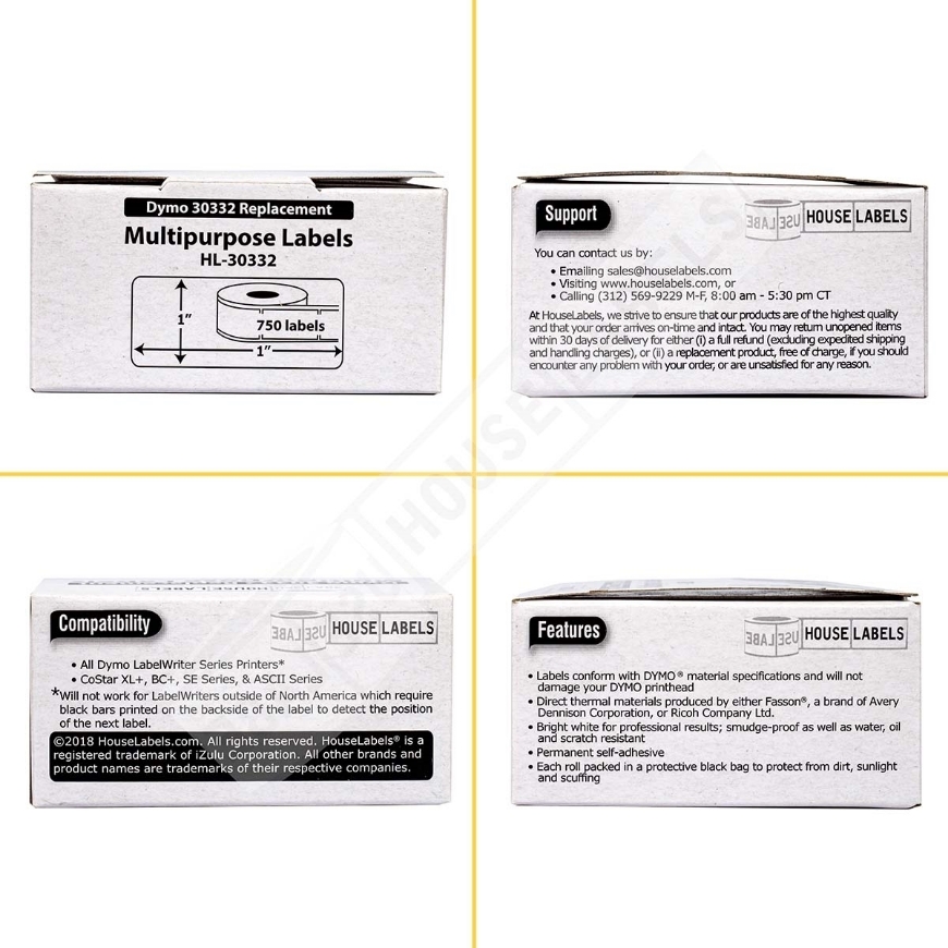 Self-adhesive labels for all printers - HouseLabels.com. 1