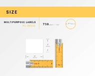 Picture of Dymo - 30332 Multipurpose Labels (24 Rolls – Shipping Included)