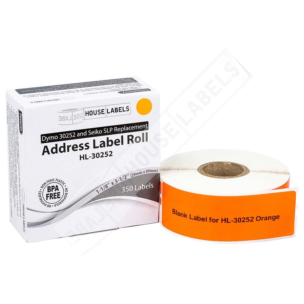 DYMO 30252 | Orange | HouseLabels.com