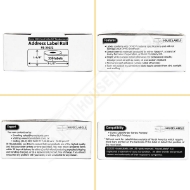 Picture of Dymo - 30252 ORANGE Address Labels