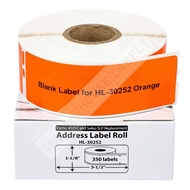 Picture of Dymo - 30252 ORANGE Address Labels (16 Rolls - Best Value)