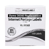 Picture of Dymo - 30383 3-Part Internet Postage Labels (50 Rolls – Best Value)