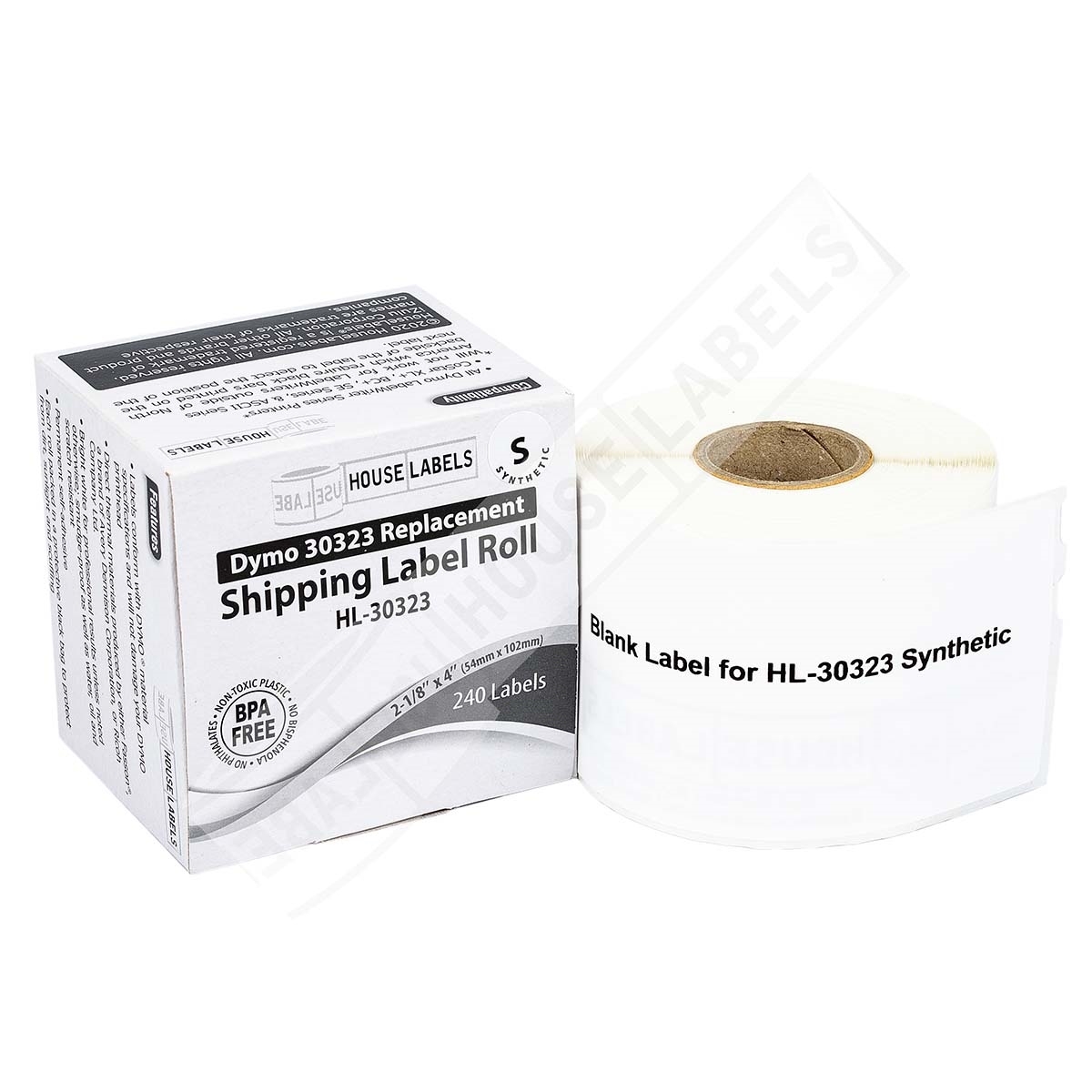 DYMO 30323 | Polypropylene | HouseLabels.com