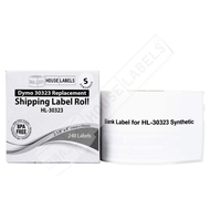 Picture of Dymo - 30323 Shipping Labels in Polypropylene (15 Rolls – Shipping Included)