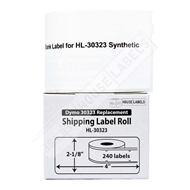 Picture of Dymo - 30323 Shipping Labels in Polypropylene (40 Rolls – Shipping Included)