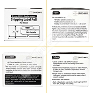 Picture of Dymo - 30323 Shipping Labels in Polypropylene (40 Rolls – Shipping Included)