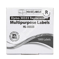 Picture of Dymo - 30333 Multipurpose Labels with Removable Adhesive (4 Rolls – Best Value)