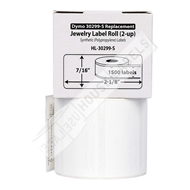 Picture of Dymo - 30299 Barbell-style Price Tag Labels in Polypropylene (12 Rolls – Best Value)