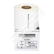 Picture of Dymo - 30299 Barbell-style Price Tag Labels in Polypropylene (18 Rolls – Shipping Included)