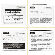 Picture of Dymo - 30256 LAVENDER Shipping Labels (50 Rolls – Best Value)