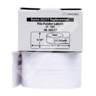 Picture of Dymo - 30277 File Folder 2-up Labels (48 Rolls – Best Value)