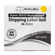 Picture of Dymo - 30323 YELLOW Shipping Labels (50 Rolls – Shipping Included)