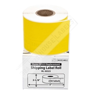 Picture of Dymo - 30323 YELLOW Shipping Labels (50 Rolls – Shipping Included)