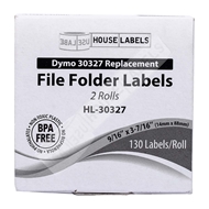 Picture of Dymo - 30327 File Folder Labels (110 Rolls – Best Value)