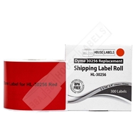 Picture of Dymo - 30256 RED Shipping Labels (50 Rolls – Shipping Included)