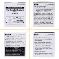 Picture of Dymo - 30327 File Folder Labels (24 Rolls – Best Value)