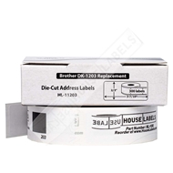 Picture of Brother DK-1203 (21 Rolls + Reusable Cartridge – Best Value)