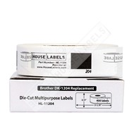 Picture of Brother DK-1204 (100 Rolls + Reusable Cartridge – Best Value)