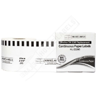 Picture of Brother DK-2205 (6 Rolls + Reusable Cartridge– Best Value)