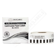 Picture of Brother DK-2214 (1 Roll + Reusable Cartridge – Best Value)