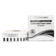 Picture of Brother DK-2214 (100 Rolls + Reusable Cartridge – Best Value)