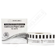 Picture of Brother DK-2210 (39 Rolls + Reusable Cartridge– Best Value)