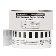 Picture of Brother DK-2210 (39 Rolls + Reusable Cartridge– Best Value)