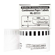 Picture of Brother DK-2223 (32 Rolls + Reusable Cartridge – Best Value)