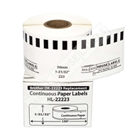 Picture of Brother DK-2223 (50 Rolls + Reusable Cartridge – Best Value)