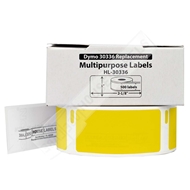 Picture of Dymo - 30336 YELLOW Multipurpose Labels (24 Rolls – Shipping Included)