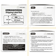 Picture of Dymo - 30256 Shipping Labels in Polypropylene (18 Rolls – Best Value)