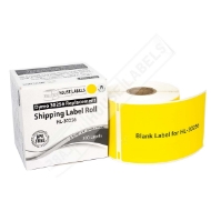 Picture of Dymo - 30256 YELLOW Shipping Labels with Removable Adhesive