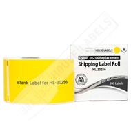 Picture of Dymo - 30256 YELLOW Shipping Labels with Removable Adhesive (50 Rolls – Shipping Included)