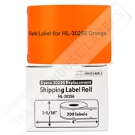Picture of Dymo - 30256 ORANGE Shipping Labels with Removable Adhesive