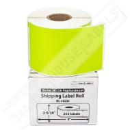 Picture of Dymo - 30256 GREEN Shipping Labels with Removable Adhesive