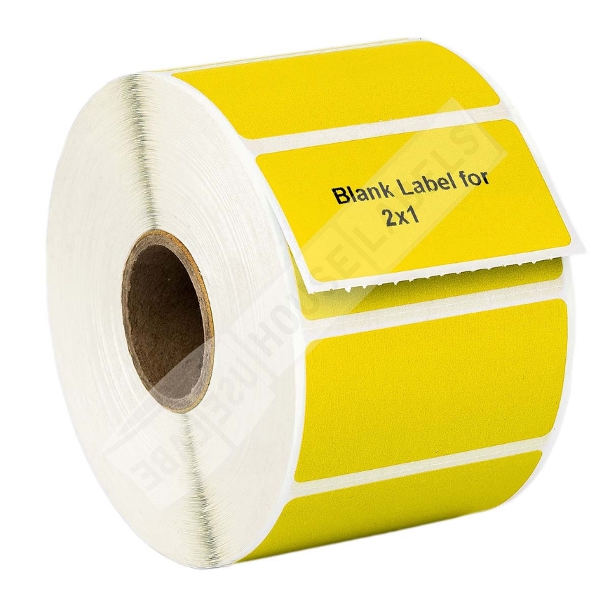 Picture of Zebra – 2 x 1 YELLOW (40 Rolls – Best Value)