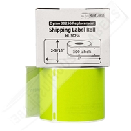 Picture of Dymo - 30256 GREEN Shipping Labels with Removable Adhesive (8 Rolls – Best Value)