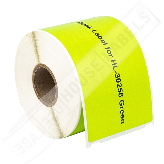 Picture of Dymo - 30256 GREEN Shipping Labels with Removable Adhesive (18 Rolls – Best Value)