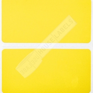 Picture of Zebra – 2 x 1 YELLOW (16 Rolls – Shipping Included)
