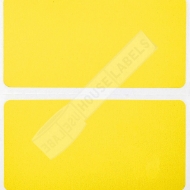 Picture of Zebra – 2 x 1 YELLOW (40 Rolls – Best Value)