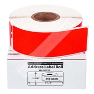 Picture of Dymo - 30252 RED Address Labels (16 Rolls - Shipping Included)