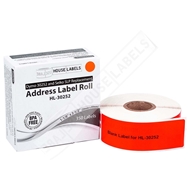 Picture of Dymo - 30252 RED Address Labels (28 Rolls - Shipping Included)