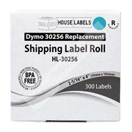 Picture of Dymo - 30256 BLUE Shipping Labels with Removable Adhesive (34 Rolls – Best Value)