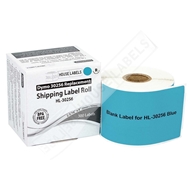 Picture of Dymo - 30256 BLUE Shipping Labels with Removable Adhesive