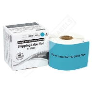 Picture of Dymo - 30256 BLUE Shipping Labels with Removable Adhesive (8 Rolls – Best Value)